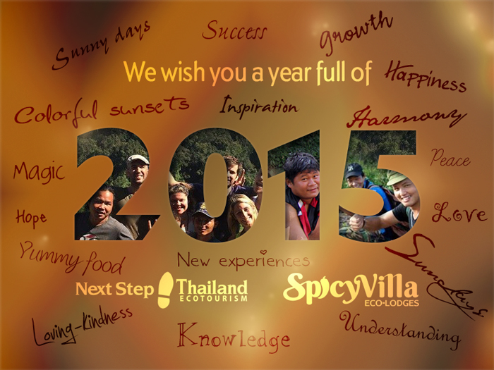 Happy New Year from Spicy Villa crew!