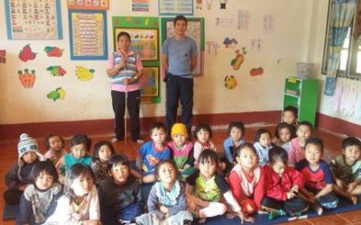 English teachers at Ban Khun Puai School