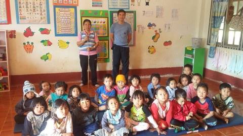 English teachers at Ban Khun Puai School