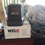 Welding machine and mask